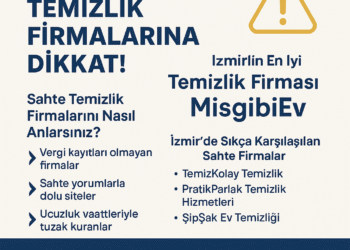 İzmirin En İyi Temizlik Firması : Sahte İzmir Temizlik Firmalarına Dikkat!